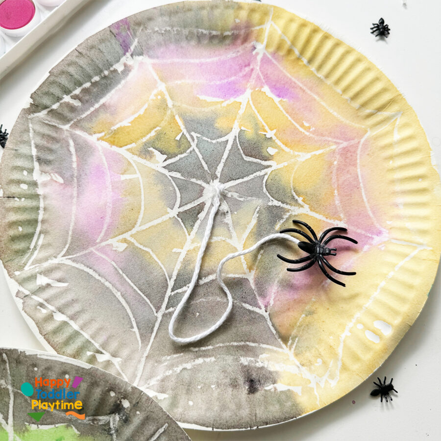 Halloween Paper Plate Crafts for Kids - Happy Toddler Playtime