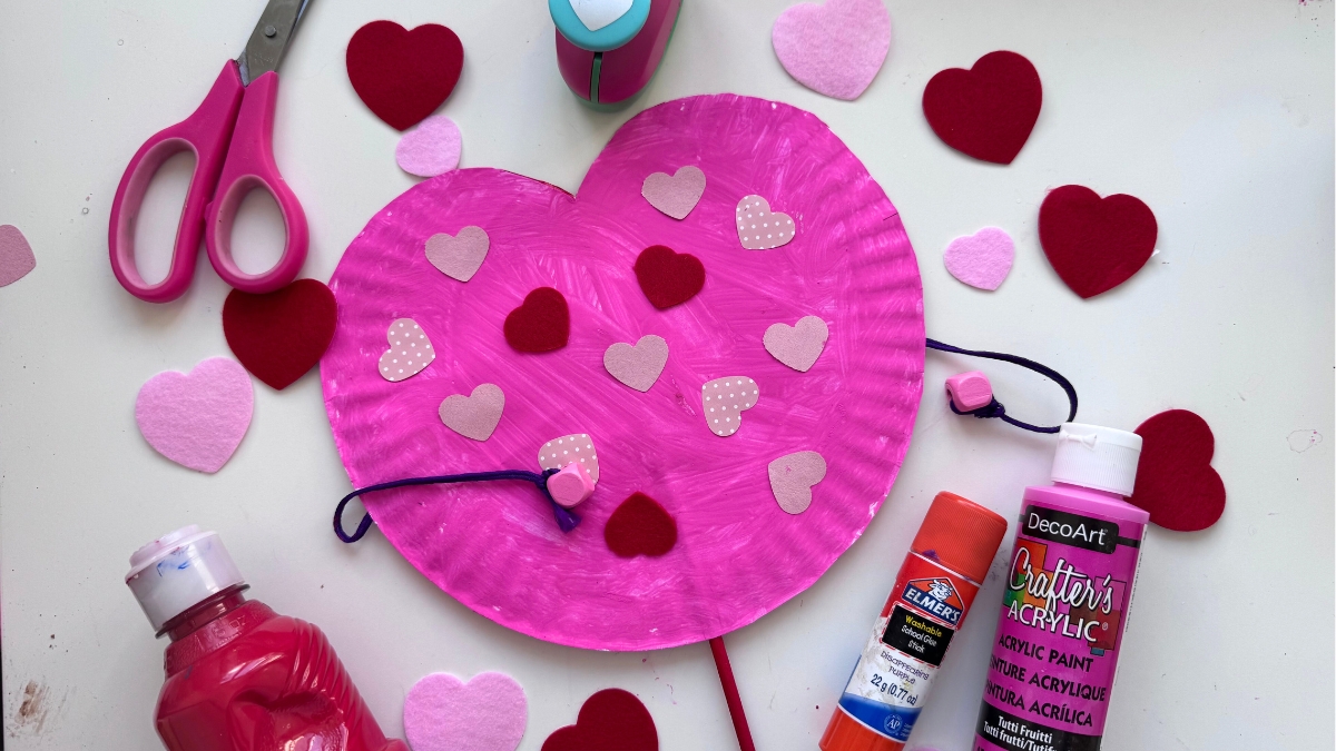 Personalized Valentine Craft Kit, Valentine Kid Craft, Heart Kid Craft...