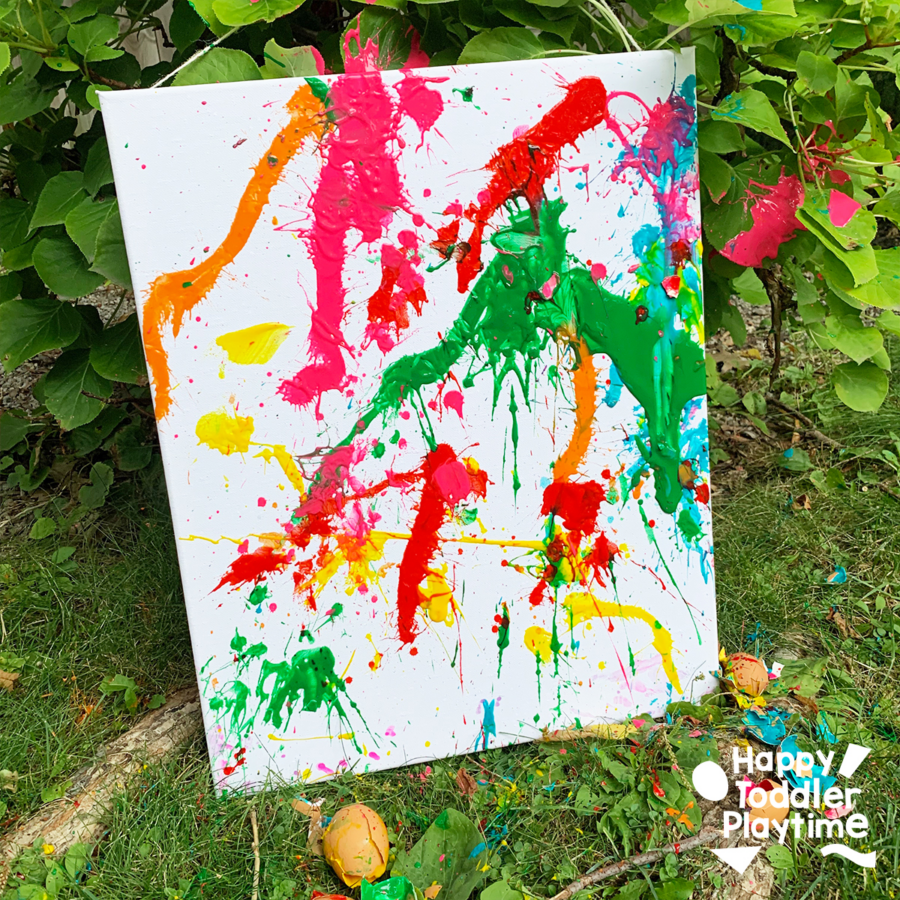 Spring Process Art Ideas - Happy Toddler Playtime