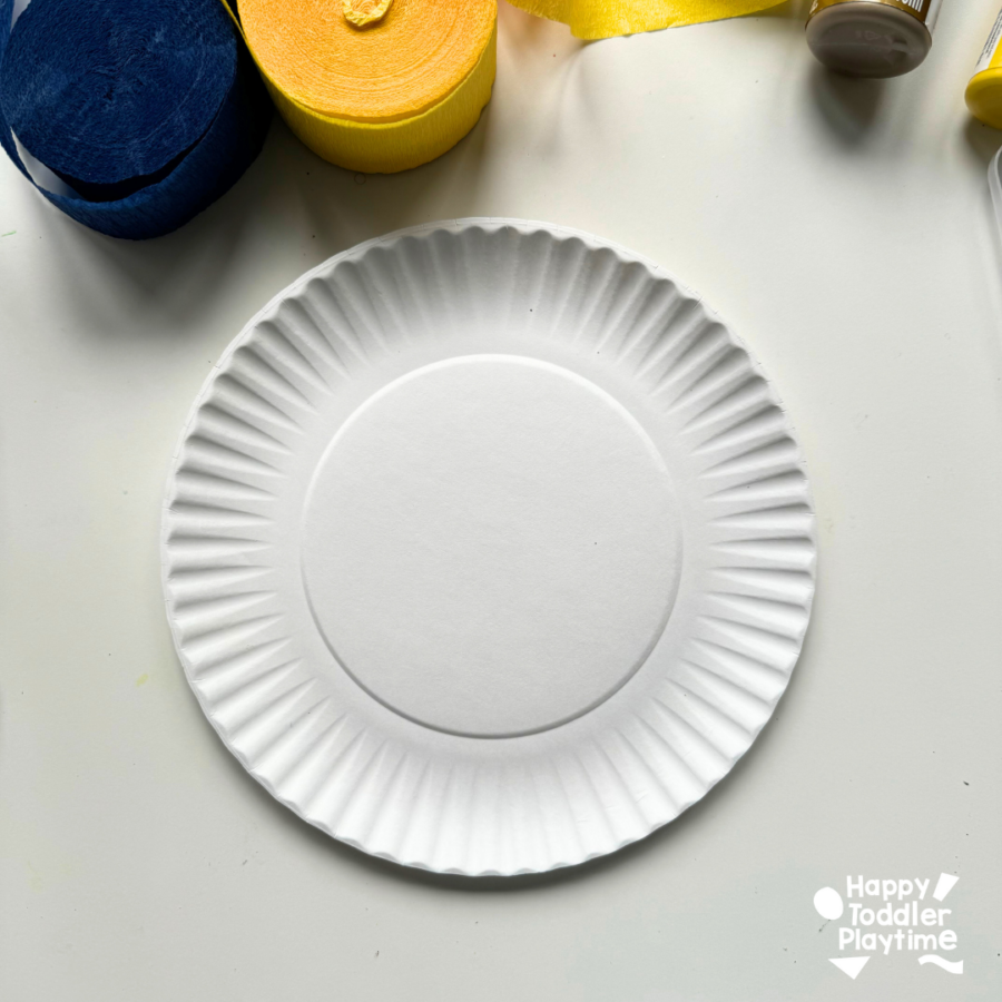 Paper Plate World s Best Dad Craft Happy Toddler Playtime