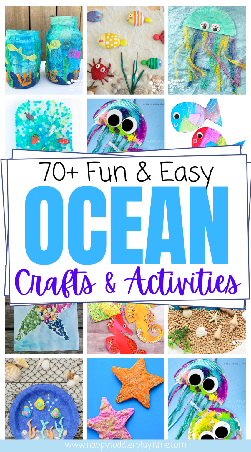 Ocean Activities and Crafts for Kids: 65+ Hands-On Ideas for Creative ...