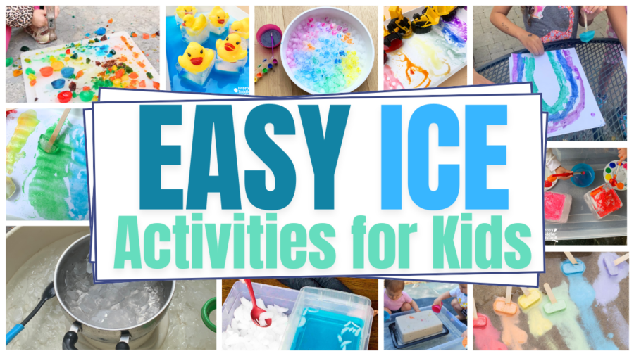 45+ Creative Ice Activities for Toddlers and Preschoolers - Happy ...