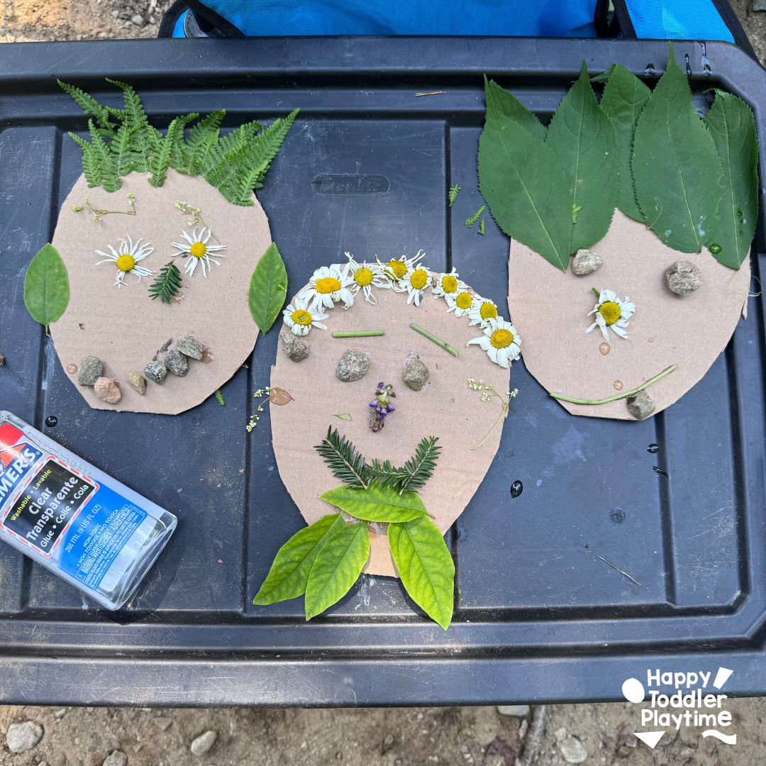 Nature Faces: A Simple, Creative Outdoor Craft for Kids of All Ages ...