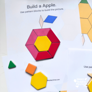 Free Printable Fall Pattern Block Mats - Happy Toddler Playtime