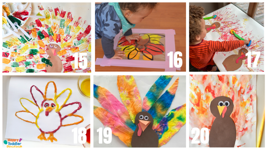 50+ Easy Thanksgiving Activities for Toddlers - Happy Toddler Playtime