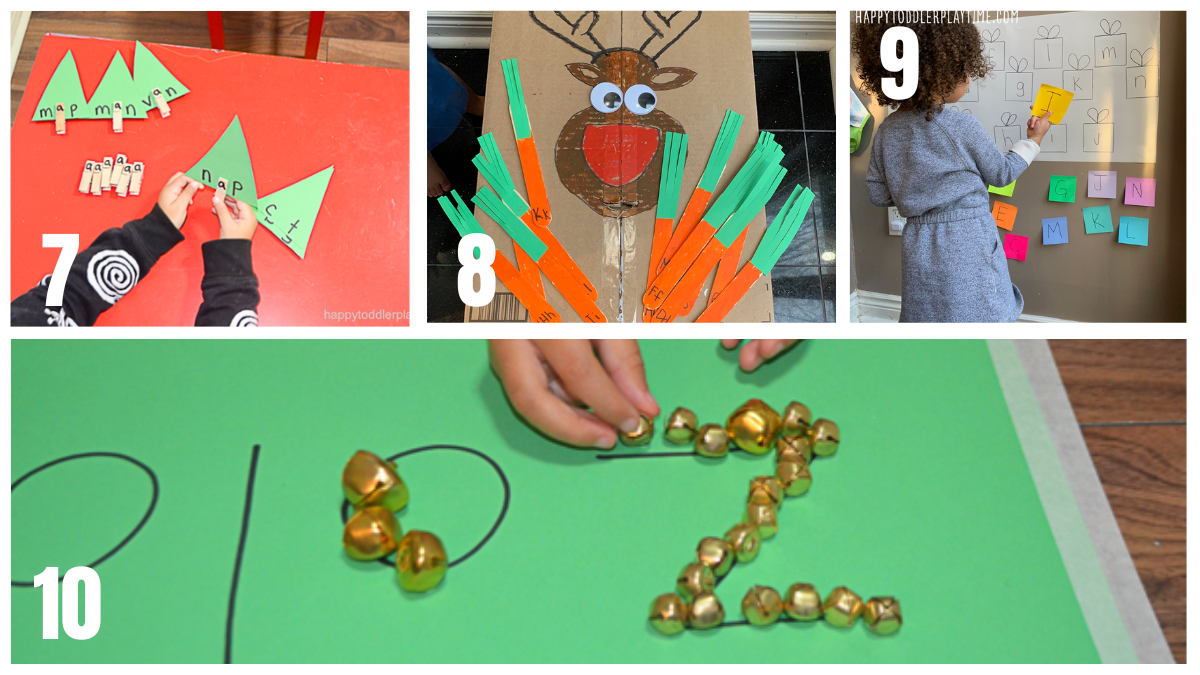 Christmas Letter Recognition Activities for Preschoolers - Happy ...