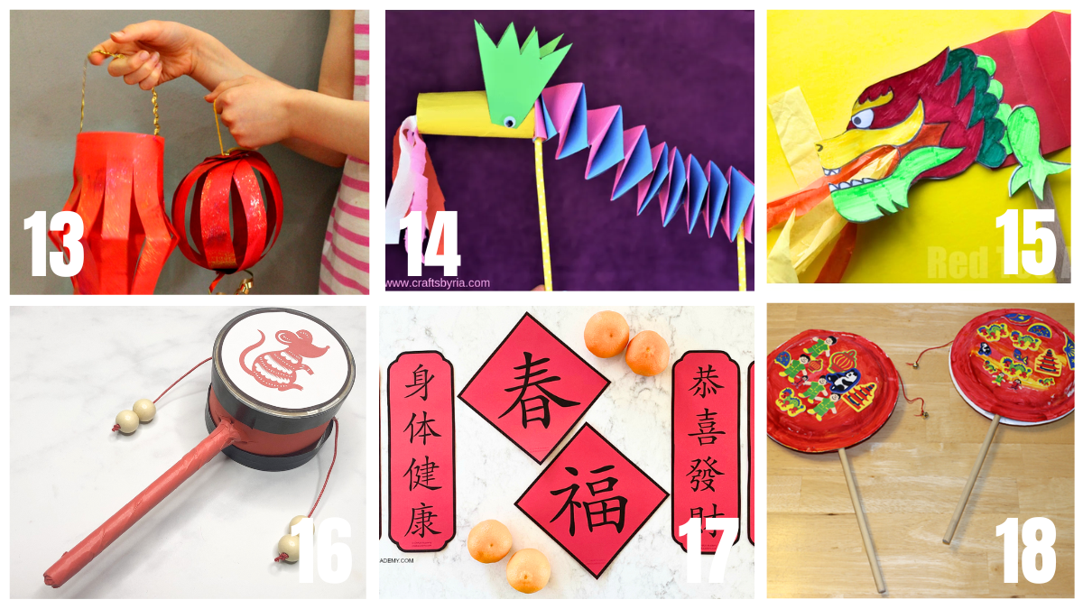 Chinese New Year Crafts for Kids in 2026 - Happy Toddler Playtime