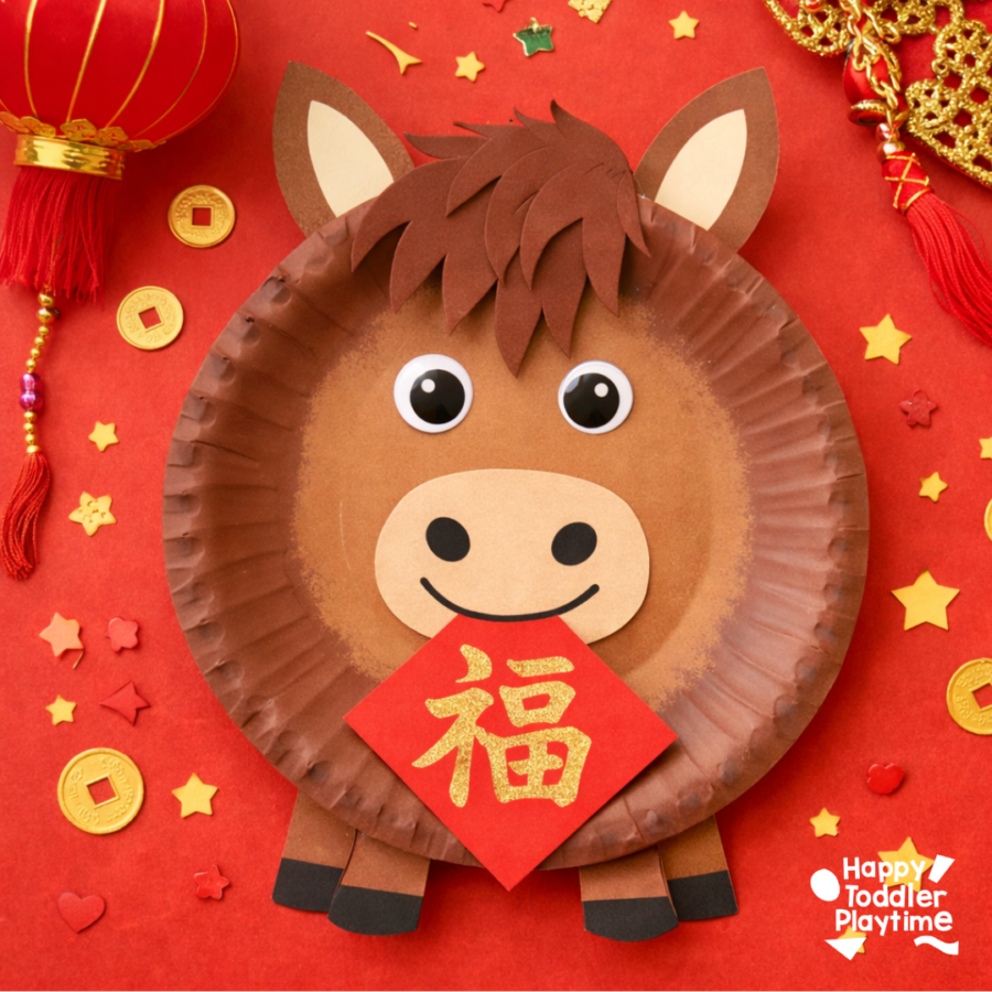 Year of the Horse Crafts for Chinese New Year (2026) - Happy Toddler ...