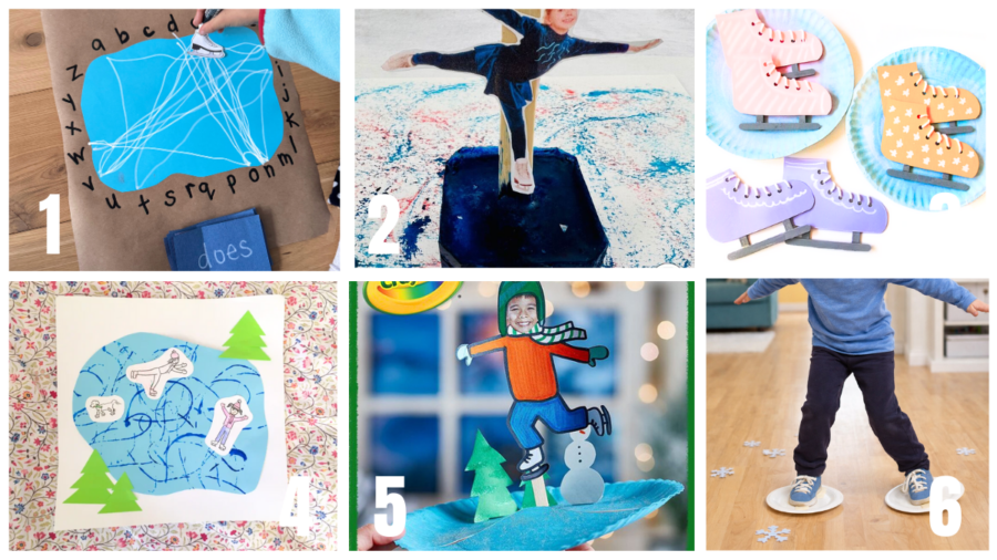 40+ Winter Olympic Crafts & Activities for Kids - Happy Toddler Playtime