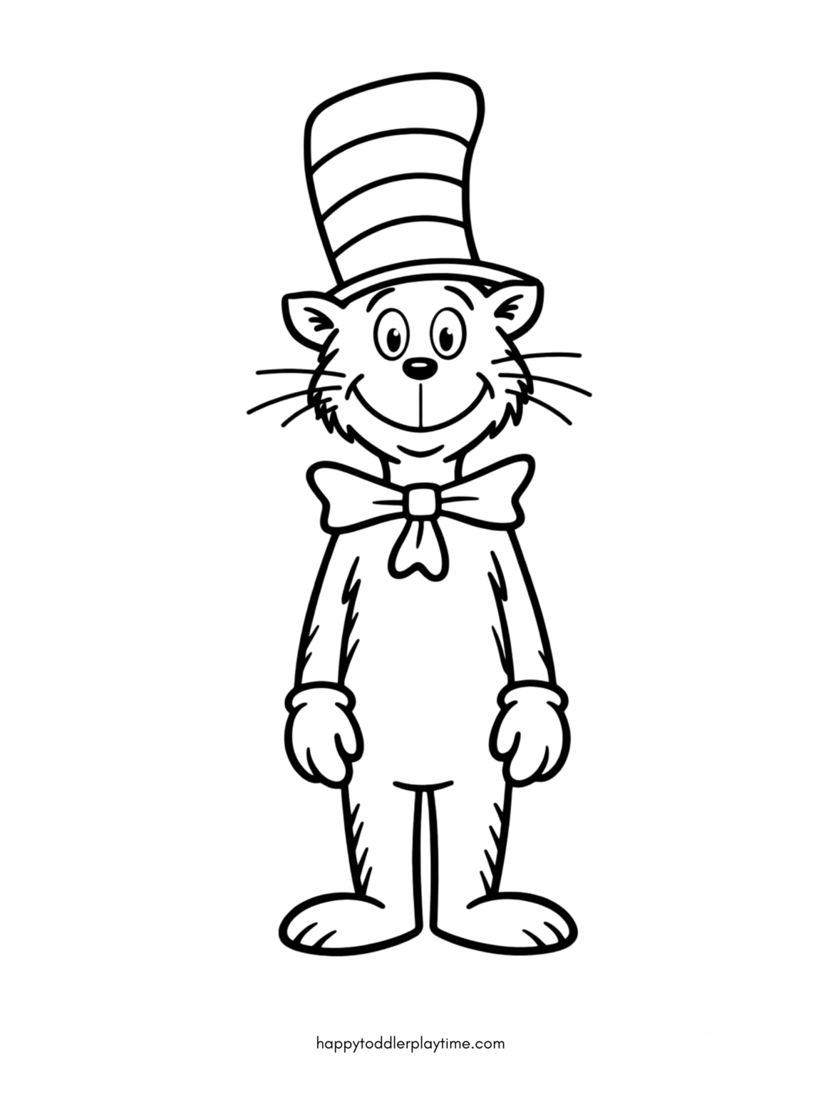 Dr. Seuss Coloring Pages (Free Printable) - Happy Toddler Playtime