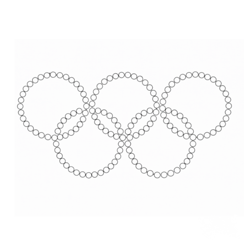 Olympic Rings Q-Tip Painting Template (Free Printable) - Happy Toddler ...