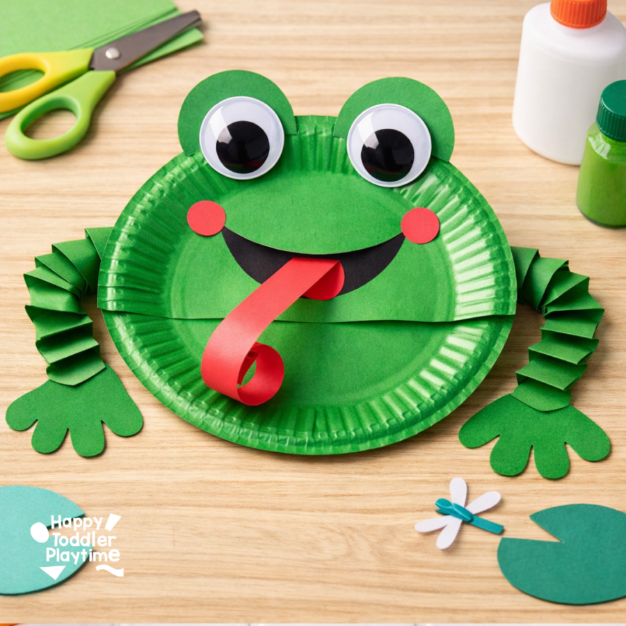 20 Cute Paper Plate Crafts for Spring - Happy Toddler Playtime